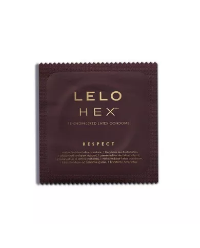 LELO - PRÉSERVATIFS HEX RESPECT XL 36 PACK