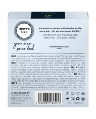 MISTER SIZE - PRÉSERVATIFS TAILLE XS 47 MM (3 UNITÉS) MISTER SIZE - PRÉSERVATIFS TAILLE XS 47 MM (3 UNITÉS)