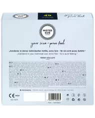 MISTER SIZE - PRÉSERVATIF TAILLE S 49 MM (36 UNITÉS)