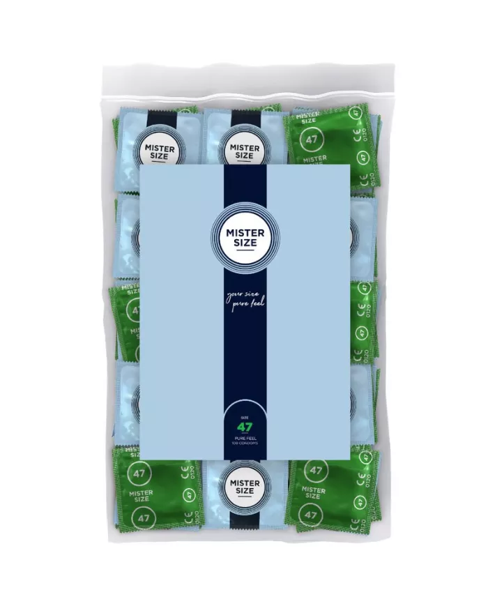 MISTER SIZE - PRÉSERVATIF TAILLE XS 47 MM (100 UNITÉS) MISTER SIZE - PRÉSERVATIF TAILLE XS 47 MM (100 UNITÉS)