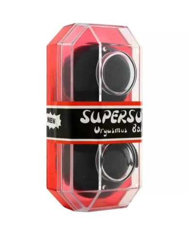 SEVEN CREATIONS - BOULES ORGASMIQUES SUPERSOFT NOIRES