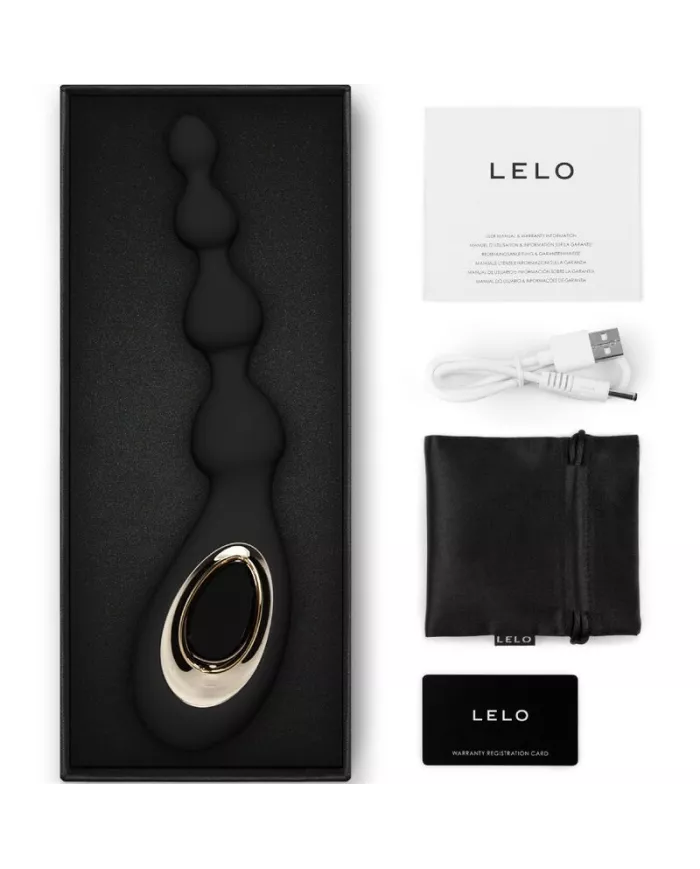 LELO - MASSEUR ANAL SORAYA BEADS NOIR