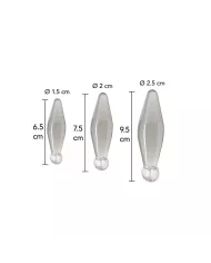 TOYJOY - JEU ANAL FINGER RIMMER 3 PIÈCES TRANSPARENT