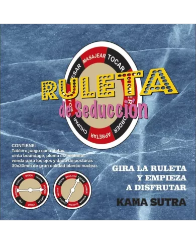 DIABLO PICANTE - ROULETTE DE LA SÉDUCTION JEU KAMASUTRA DIABLO PICANTE - ROULETTE DE LA SÉDUCTION JEU KAMASUTRA