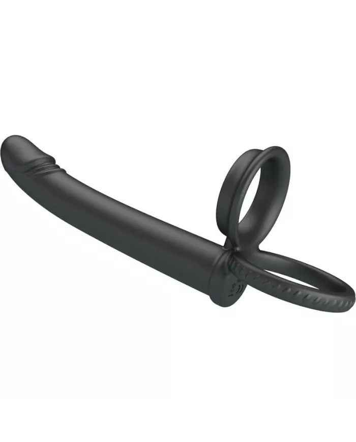 PRETTY LOVE - DILLION DOUBLE PÉNÉTRATION DOUBLE ANNEAU PÉNAL NOIR PRETTY LOVE - DILLION DOUBLE PÉNÉTRATION DOUBLE ANNEAU PÉNAL NOIR