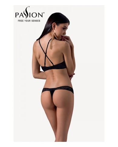 Ensemble Scarlet Bikini noir - Passion