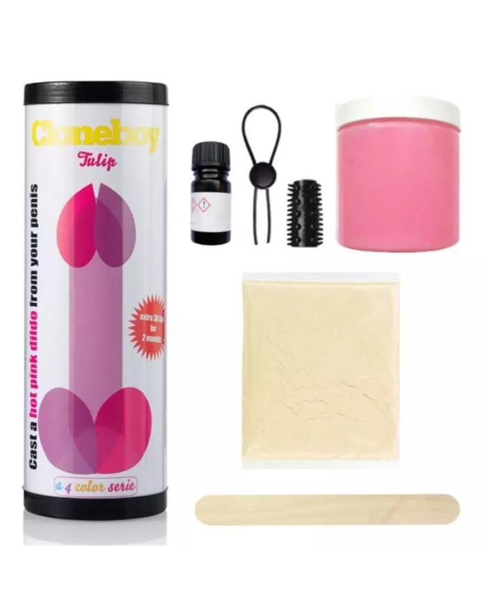 CLONEBOY - DILDO TULIP ROSE INTENSE CLONEBOY - DILDO TULIP ROSE INTENSE