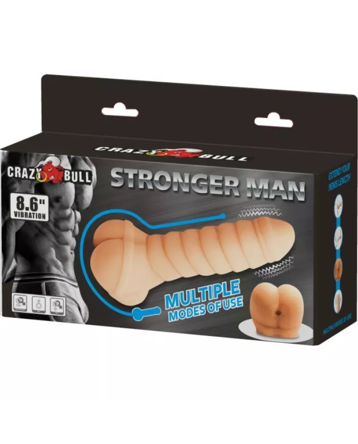 CRAZY BULL - PÉNIS MULTIFONCTIONNEL 21.8 CM CRAZY BULL - PÉNIS MULTIFONCTIONNEL 21.8 CM