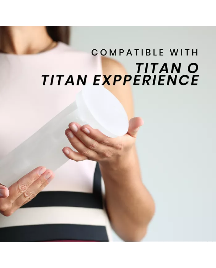 KIIROO - COUVERCLE MASTURBATEUR TITAN PUISSANCE + PERFORMANCE