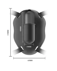 PRETTY LOVE - STRAP ON AVEC BALLE VIBRANTE CARTER PRETTY LOVE - STRAP ON AVEC BALLE VIBRANTE CARTER