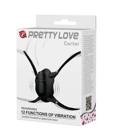 PRETTY LOVE - STRAP ON AVEC BALLE VIBRANTE CARTER PRETTY LOVE - STRAP ON AVEC BALLE VIBRANTE CARTER