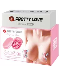 PRETTY LOVE - BOITE SURPRISE PINCES DÉLECTRO STIMULATION ROSE PRETTY LOVE - BOITE SURPRISE PINCES DÉLECTRO STIMULATION ROSE