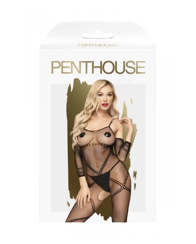 Combinaison Under Arrest noire - Penthouse