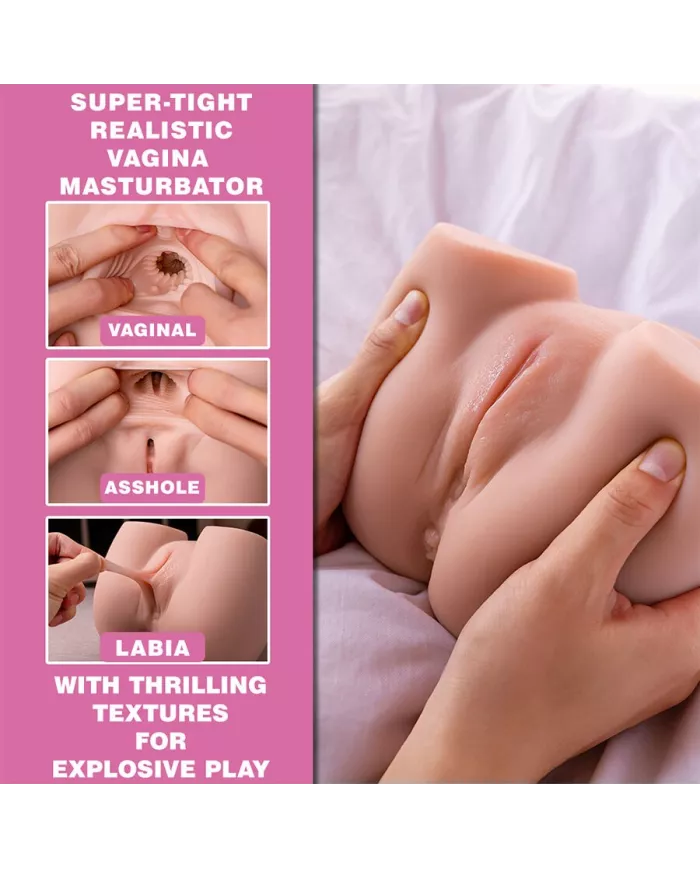 XISE - CONNIE BACK MASTURBATEUR VAGIN ET ANUS RÉALISTE MULTIPOSITION AVEC VIBRATION XISE - CONNIE BACK MASTURBATEUR VAGIN ET ANUS RÉALISTE MULTIPOSITION AVEC VIBRATION