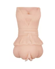 CRAZY BULL - MASTURBADEUR VAGIN PEAU D'EAU AVEC BALLES VIBRANTES