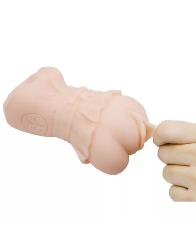 CRAZY BULL - MASTURBADEUR VAGIN PEAU D'EAU AVEC BALLES VIBRANTES