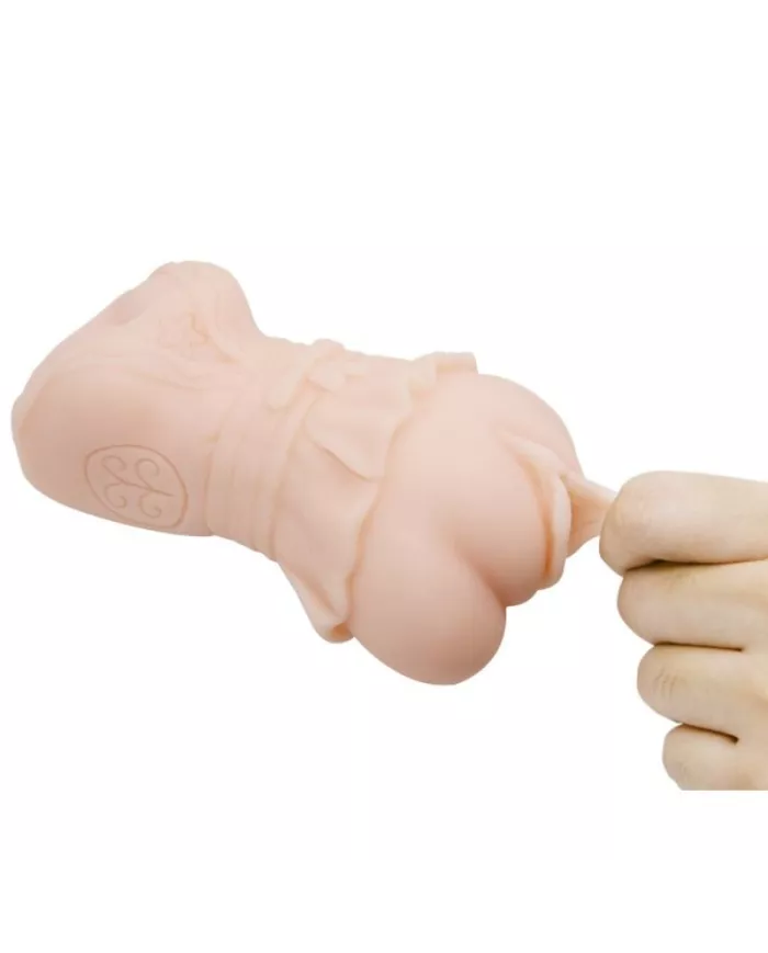 CRAZY BULL - MASTURBADEUR VAGIN PEAU D'EAU AVEC BALLES VIBRANTES