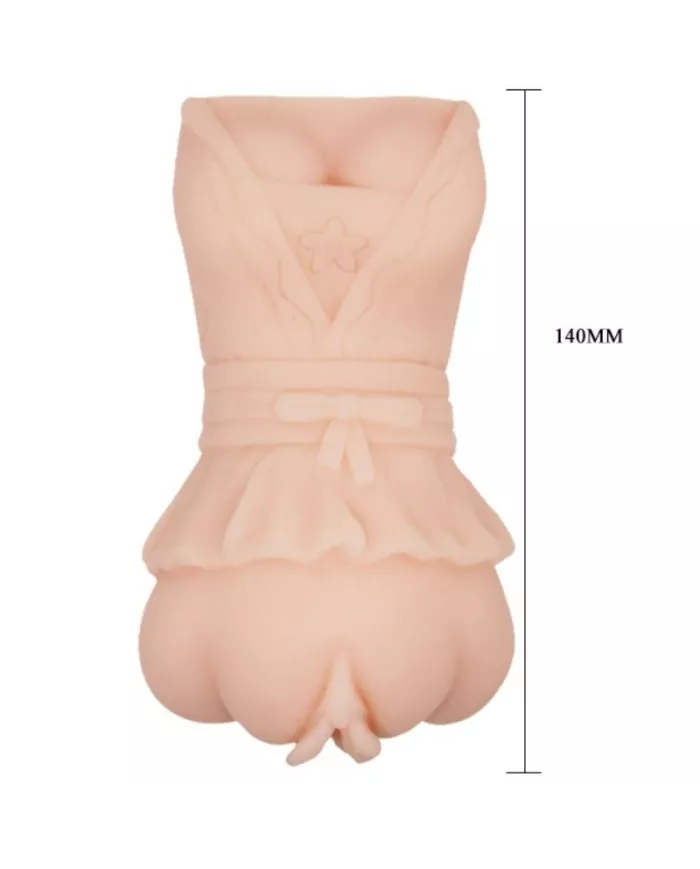 CRAZY BULL - MASTURBADEUR VAGIN PEAU D'EAU AVEC BALLES VIBRANTES