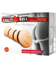 CRAZY BULL - MASTURBADOR AVEC ANNEAUX MODÈLE VAGIN 2
