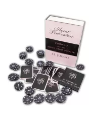 DIABLO PICANTE - JEU DE JETONS ET CARTES DE POKER  RAYURES