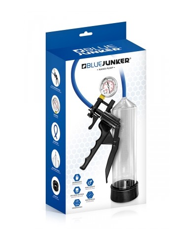 Développeur de pénis avec manomètre - Blue Junker