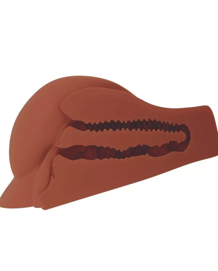 PDX PLUS - MASTURBATEUR MARRON DOUBLE ENTRÉE PERFECT ASS XL PDX PLUS - MASTURBATEUR MARRON DOUBLE ENTRÉE PERFECT ASS XL