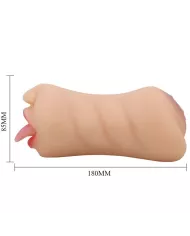 CRAZY BULL - MASTUBADOR EN FORME DE VAGIN SARAH DOUBLE ENTRÉE CRAZY BULL - MASTUBADOR EN FORME DE VAGIN SARAH DOUBLE ENTRÉE