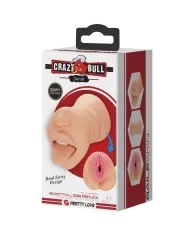 CRAZY BULL - MASTUBADOR EN FORME DE VAGIN SARAH DOUBLE ENTRÉE CRAZY BULL - MASTUBADOR EN FORME DE VAGIN SARAH DOUBLE ENTRÉE