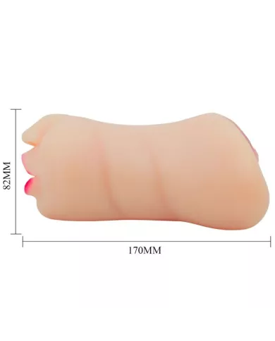 CRAZY BULL - MASTUBADOR EN FORME DE VAGIN ZOEY DOUBLE ENTRÉE