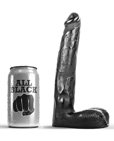 ALL BLACK - GODE RÉALISTE 21 CM