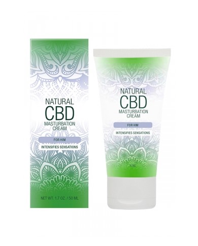 Crème de masturbation Homme - Natural CBD