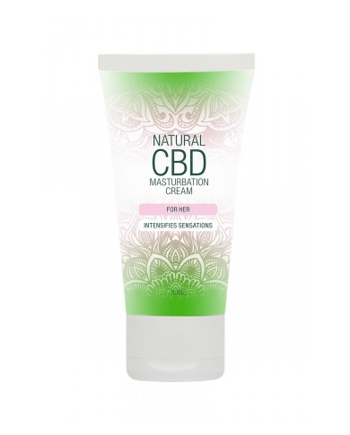 Crème de masturbation Femme - Natural CBD