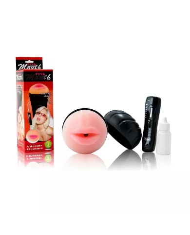 BAILE - MASTURBATEUR DE BOUCHE AVEC VIBRATEUR 7 RYTHMES BAILE - MASTURBATEUR DE BOUCHE AVEC VIBRATEUR 7 RYTHMES