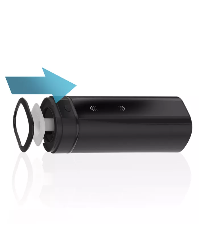 KIIROO - MASTURBATEUR TÉLÉDILDONIQUE ONYX+ AVEC TEXTURE DE PEAU