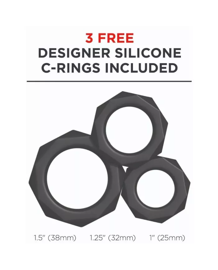 PDX ELITE - VIBRATEUR STROKER EXTENDER PRO