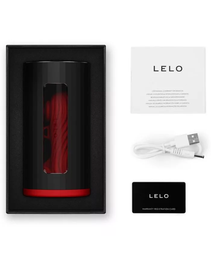 LELO - MASTURBATEUR MÂLE F1S V3 ROUGE LELO - MASTURBATEUR MÂLE F1S V3 ROUGE