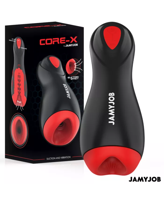 JAMYJOB - CORE-X MASTURBATEUR AUTOMATIQUE 5 MODES ONDES STIMULANTES ET VIBRATIONS JAMYJOB - CORE-X MASTURBATEUR AUTOMATIQUE 5 MODES ONDES STIMULANTES ET VIBRATIONS