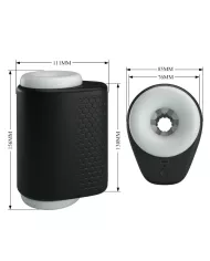PRETTY LOVE - MASTURBATEUR POUR HOMME DJ GIRL AVEC VIBRATION 5 RÉGLAGES NEGRO PRETTY LOVE - MASTURBATEUR POUR HOMME DJ GIRL AVEC VIBRATION 5 RÉGLAGES NEGRO