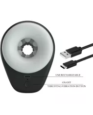 PRETTY LOVE - MASTURBATEUR POUR HOMME DJ GIRL AVEC VIBRATION 5 RÉGLAGES NEGRO PRETTY LOVE - MASTURBATEUR POUR HOMME DJ GIRL AVEC VIBRATION 5 RÉGLAGES NEGRO