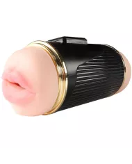 SHEQU - KAY DOUBLE MASTURBATEUR AVEC DOUBLE VIBRATION DE LA BOUCHE ET DU VAGIN