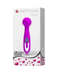 PRETTY LOVE - WADE MASSEUR RECHARGEABLE 12 FONCTIONS PRETTY LOVE - WADE MASSEUR RECHARGEABLE 12 FONCTIONS