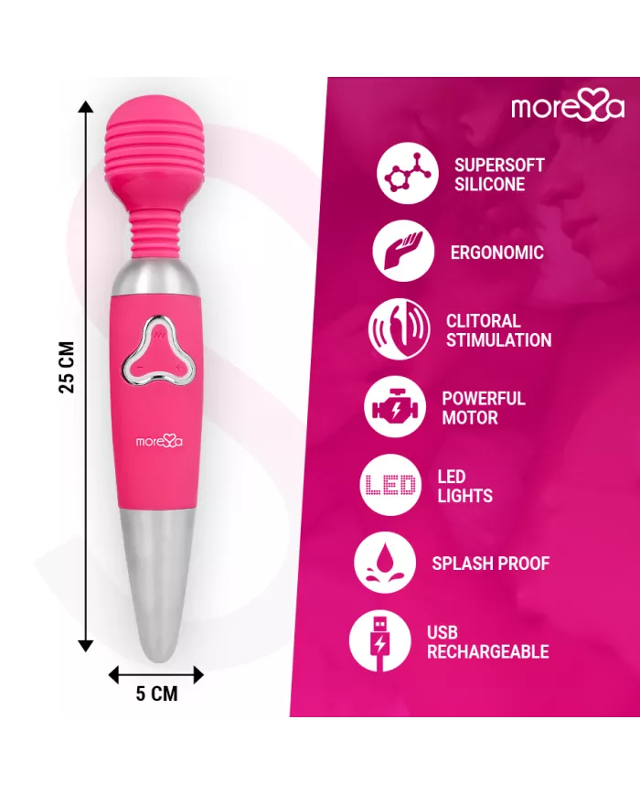 MORESSA - ODILON RECHARGEABLE EN SILICONE PREMIUM