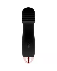DOLCE VITA - VIBRATEUR RECHARGEABLE TROIS NOIR 7 VITESSES