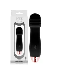 DOLCE VITA - VIBRATEUR RECHARGEABLE TROIS NOIR 7 VITESSES