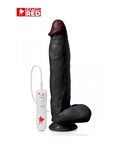 Vibro XXL The Power Black 31 x 6 cm - Captain Red