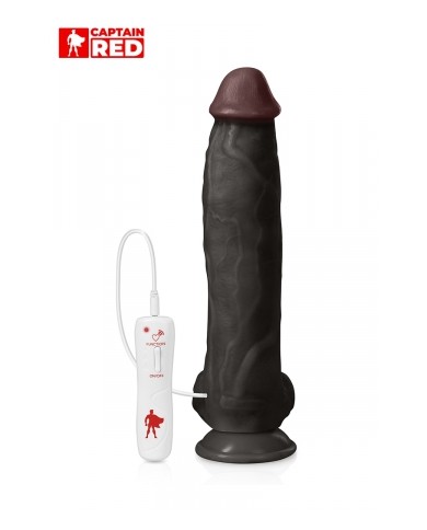 Vibro XXL The Power Black 31 x 6 cm - Captain Red