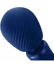 FUN FACTORY - VIM BAGUETTE RUMBLE VIBRANTE RECHARGEABLE EN SILICONE BLEU MINUIT