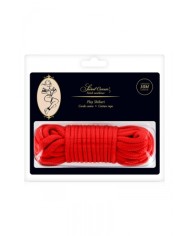 Corde de bondage rouge 10m - Sweet Caress