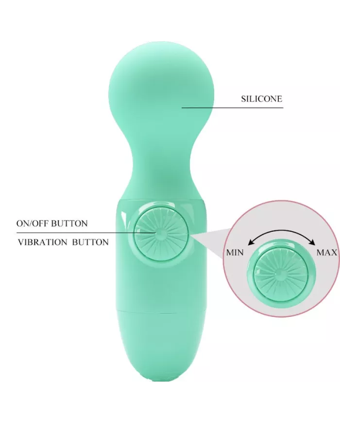 PRETTY LOVE - MINI MASSEUR PERSONNEL VERT PRETTY LOVE - MINI MASSEUR PERSONNEL VERT