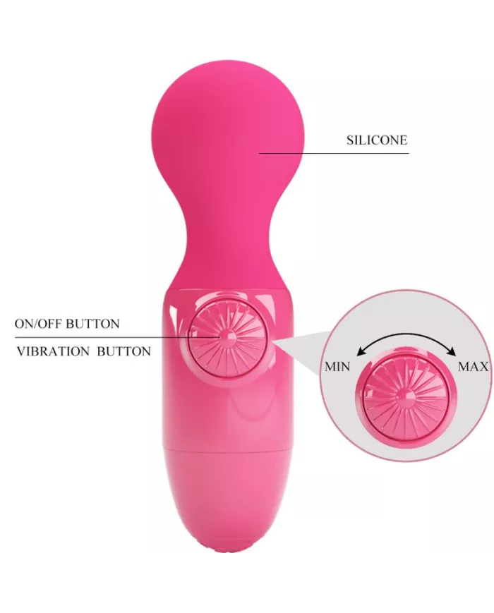 PRETTY LOVE - MINI MASSEUR PERSONNEL MAGENTA PRETTY LOVE - MINI MASSEUR PERSONNEL MAGENTA